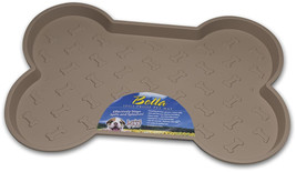 Loving Pets Bella Spill-Proof Dog Mat Tan Small - 4 count Loving Pets Be... - £57.97 GBP