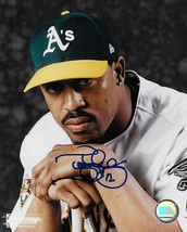 Terrence Long Oakland Athletics A&#39;s signed autographed 8x10 photo with COA. - £51.14 GBP