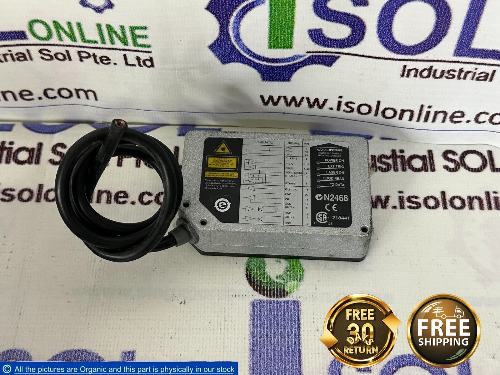 Datalogic DS1100 Ultra Compact Cost Effective Industrial Laser Scanner D... - $997.00