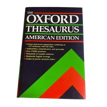 The Oxford Thesaurus : American Edition by Laurence Urdang (1992, Hardcover) - £6.17 GBP