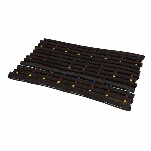 TYRE LINK DOORMAT 330 x 580mm SLIP RESISTANT HEAVY DUTY DOOR MAT RUBBER ... - $9.99