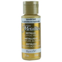 DecoArt, Splendid Gold, Dazzling Metallics Acrylic Paint, 2 oz - $6.35