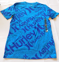 Hurley Boy&#39;s Youth Short Sleeve T Shirt Blue Size 14/16 12-13 Years NWOT - $19.55