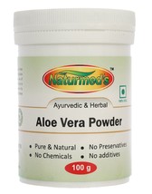 Organic &amp; Natural Aloe Vera Powder Jar For Health Benefit 100 g - £10.06 GBP+