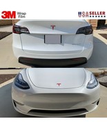 Tesla Model Y Frunk and Trunk Emblem Badge 3M Sticker Vinyl Wrap Decal Overlay - $9.99