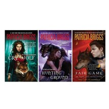 Cry Wolf / Hunting Ground / Fair Game Alpha &amp; Omega Books 1-3 Patricia Briggs - £17.41 GBP