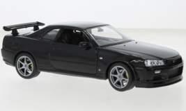 Welly Nissan Skyline GT-R (R34) Black 1:24 - $29.69