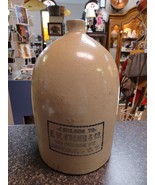 Vtg H W O&#39;Brien Buffalo NY Stoneware 16&quot; Jug - $542.85 CAD