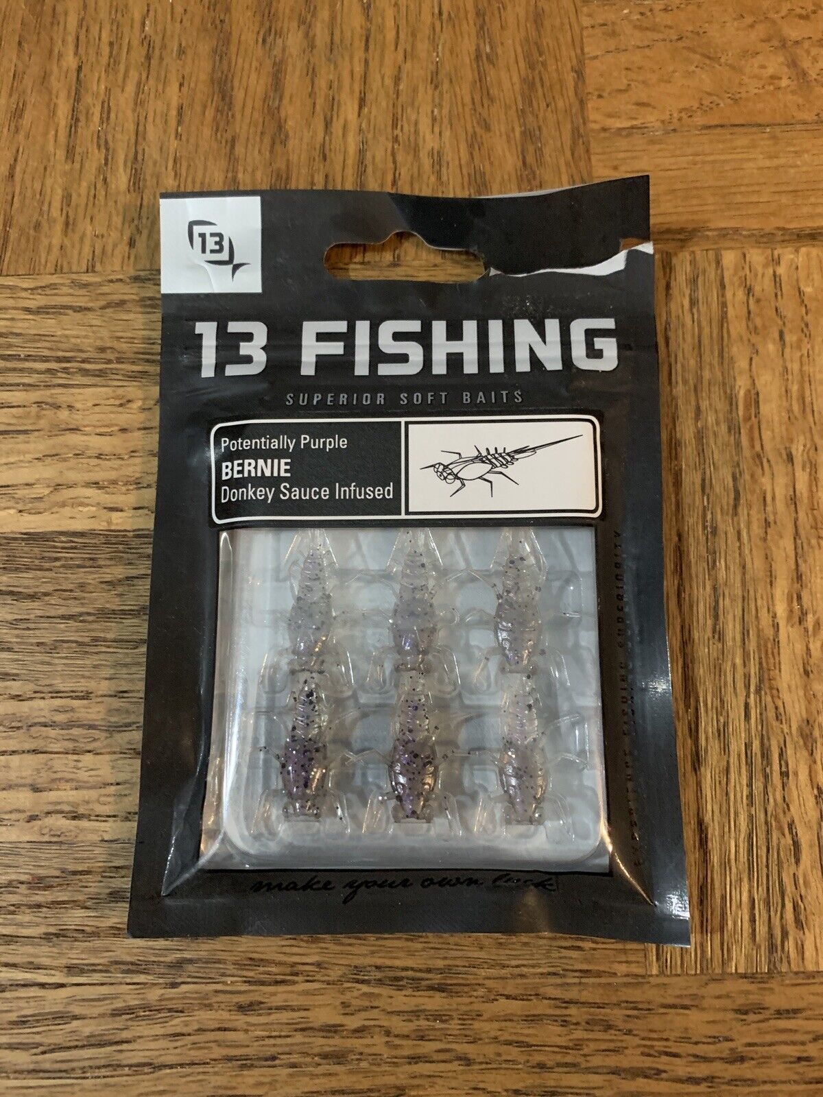 13 Fishing Bernie Potentially Purple - $7.80