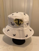 Butterfly Bucket hat White color - £19.72 GBP