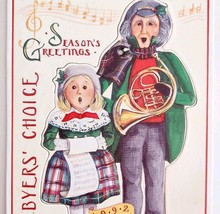 1992 Byers Choice Christmas Ornament New NOS Caroling Unpunched Vintage ... - $24.99