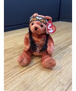 Ty Beanie Babies Little Feather the Bear Plush 2004 Thanksgiving KG JD - €12,78 EUR