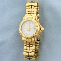 Womans Tag Heuer 6000 Series Solid 18k Gold Automatic Watch WH 234 - £8,013.54 GBP