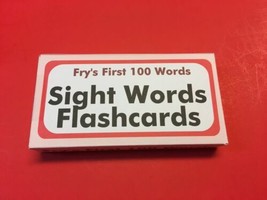 Reading - Fry&#39;s First Hundred Words - PRINTED &amp; UNCUT - Sight Word Flash Cards - £4.60 GBP