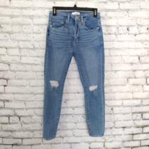 Loft Jeans Womens Petites 2P 26 Blue The Skinny Made and Loved Denim Ankle - £23.55 GBP