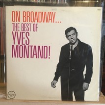 [SOUL/BROADWAY]~VG+ LP~YVES MONTAND~On Broadway~Best Of~{1968~VERVE~MONO... - $9.89