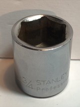 Stanley USA 3/4&quot; 6 Point 3/8&quot; Drive Shallow Socket 86-268 - $11.26