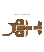 2018 Monterey 360 SC Cockpit Pad Boat EVA Foam Faux Teak Deck Floor Mat ... - $1,092.79 CAD