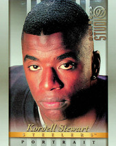 1997 Donruss Studio Football Card Kordell Stewart #23 - 8X10 - £5.69 GBP