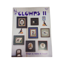 Clowns II Cross Stitch Pattern Book 131 by Gianna Padgett 13 Designs - $12.86