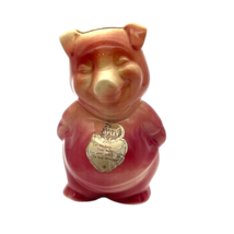 Royal Copley - Standing Up Pig Piggy Banks - Set - Vintage - 4.5&quot; - £15.81 GBP