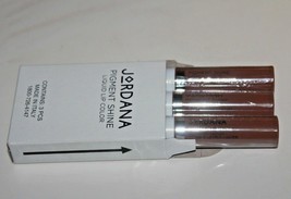JORDANA Pigment Shine Liquid Lip Color #04 Don&#39;t Be Late Lot Of 3 Sealed - £5.67 GBP