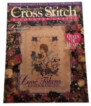 Cross Stitch and Country Crafts Magazine Beloved Cupid Fruit Plum Februa... - $4.99