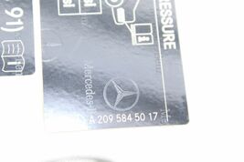 06-09 MERCEDES-BENZ CLK350 COUPE Fuel Door W/ Gas Cap F3282 image 11
