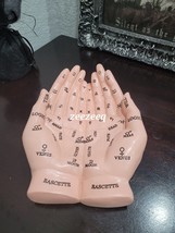 Palmistry Hand Lines and Symbols Halloween Decor Fortune Teller Palm Rea... - $29.99