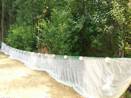 New Bait Seine/ Drag Nets-10x10mm or 5x5mm Meshholes White Nylon Fishing Net - £94.05 GBP+