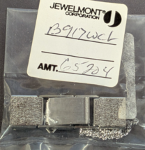 NOS Seiko Ladies Silver Tone Replacement Watch Band Clasp w/ Chain B917W... - $347.57 MXN