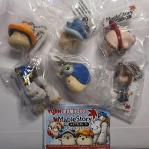 Yujin MapleStory Maple Story Monster Mascot Keychain Figure Lot of 6 Com... - $339.62