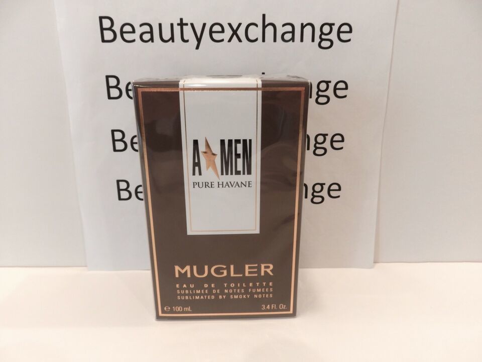 A*Men Thierry Mugler Pure Havane For Men Cologne Eau De Toilette Spray 3.4 oz - $399.99