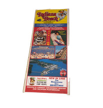 “Enjoy Indiana” Travel Map Vintage 1997 W/ Yogi &amp; Indiana Beach Advertis... - £3.83 GBP