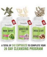 NaturalSlim Candida Cleanse Support Supplements Bundle – Candiseptic Kit... - $300.62