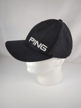 Ping 110 One Ten Flexfit Tech Yupoong Golf Hat Adjustable - Black - £15.92 GBP
