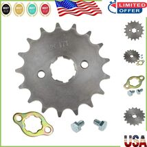Compact 428 17T Front Engine Sprocket for TaoTao, Roketa &amp; Coolster Bikes - $21.25 CAD