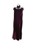 Talbots Woman&#39;s Size 8 Vintage &quot;94&quot; Y2K Velvet Maxi Dress - NWT - £58.91 GBP