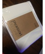 Enjoy Premium Bed Skirt ivory 78x80 14 Drop - $5.89