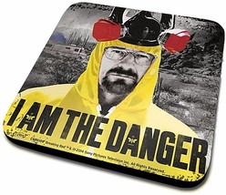 BREAKING BAD COASTER &quot;I Am The Danger&quot; Drinks Table Coaster - £1.94 GBP