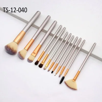 Up brushes beige handle concealer foundation fan brush for eyeshadow eyebrow lip powder thumb200