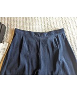 Nwt Norton Petite Studio Dark Blue Straight Dress Pants 12P - $242.38 MXN