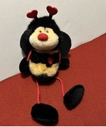 Russ Berrie Bangles The Valentine Stuffed Bumble Bee Plush Toy Stuffed A... - $22.39 CAD