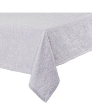 Bee &amp; Willow™ Jacquard Snow Rectanguar Tablecloth in White Various Sizes - £17.05 GBP+