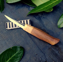 85mm Slojd knife, High carbon steel, Whittling knife, Fresh wood carving... - $1,900.93 MXN