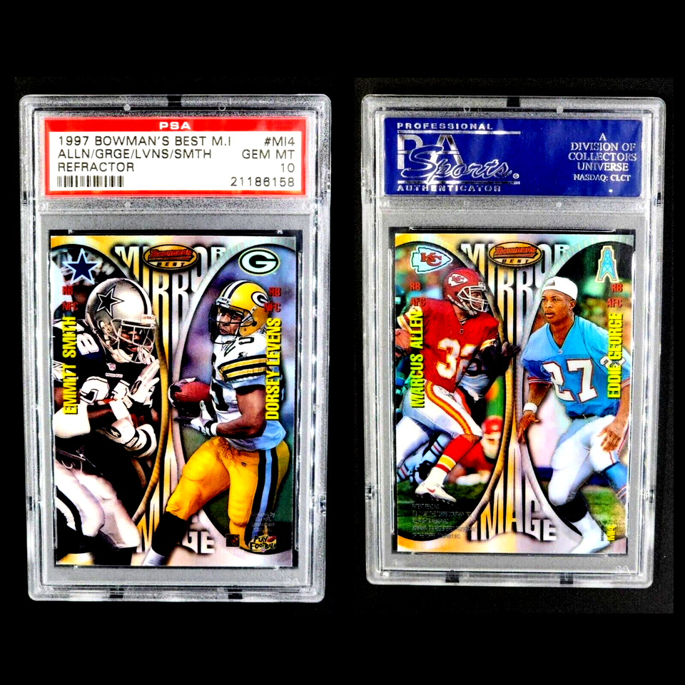 Primary image for Authenticity Guarantee 
1997 Bowman's Best Mirror Image Refractor #MI4 Emmitt...