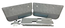 1987–1995 Jeep Wrangler YJ OEM Hard Door Interior Panel Set – Gray Pair - $5,264.60 MXN
