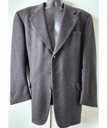 EUC - Vintage Cashmere Gianfranco Ruffini Jacket Blazer Brown 44R - $29.69