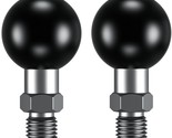 2 Pack, 1&#39;&#39; Ball Adapter With M10 X 1.25 Threaded Post Compatible With R... - £30.29 GBP