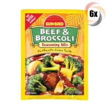 6x Packets Sun Bird Beef &amp; Broccoli Seasoning Mix | Authentic Asian Tast... - $18.38